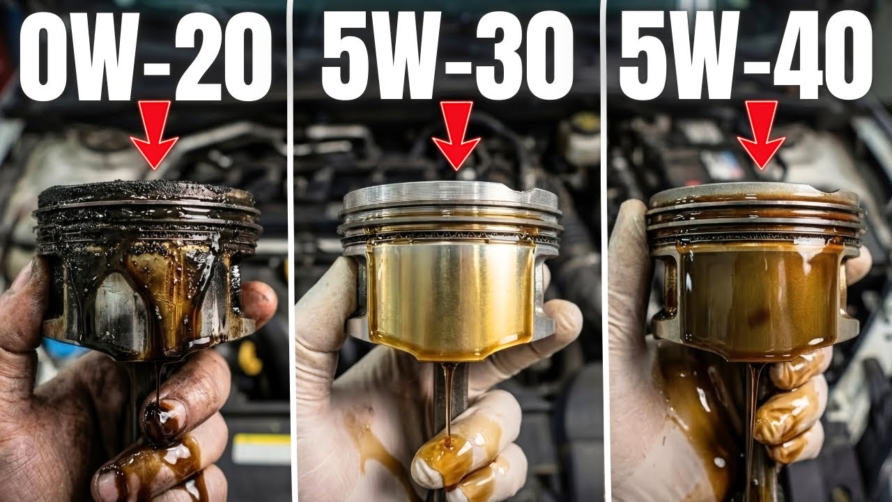Probamos 0W 20, 5W 30 Y 5W 40 En el MOTOR — Un Ganador Claro