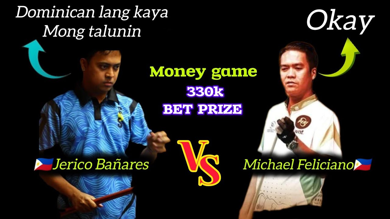 Jerico Bañares 🆚 Michael Feliciano plus 1win || 10balls race to 20 Highlights