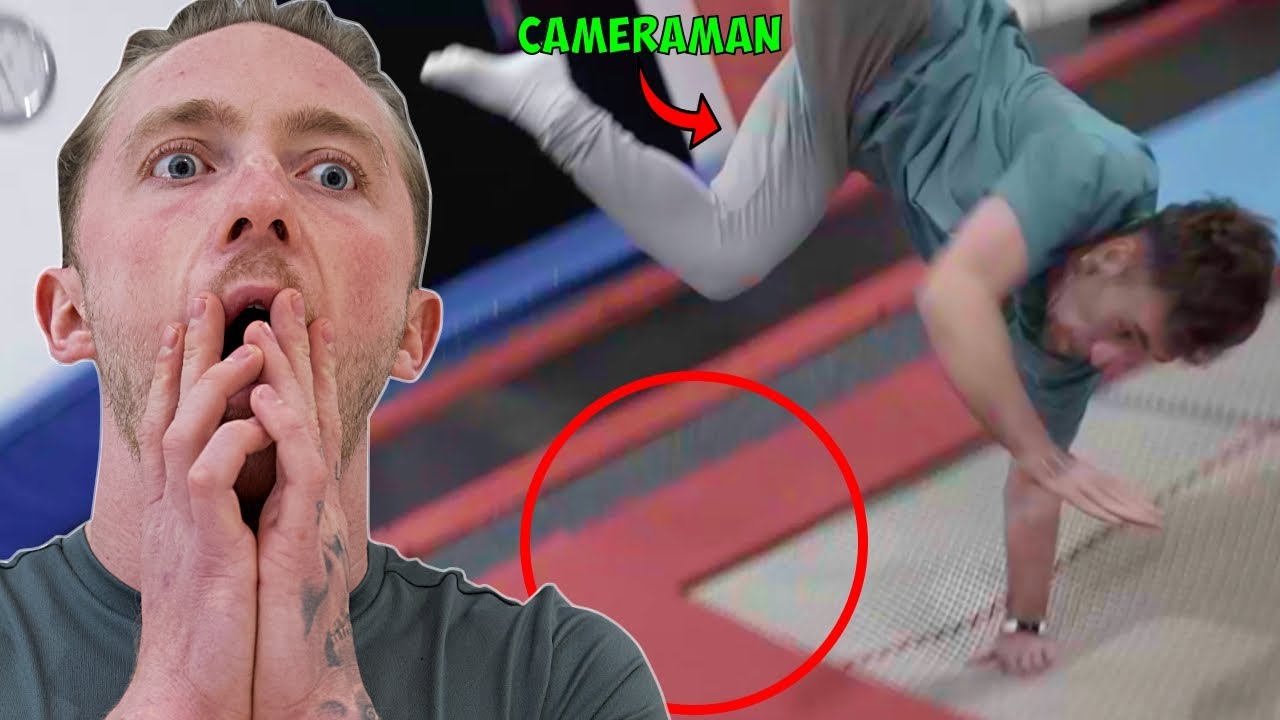 He had an Accident at Gymnastics!?