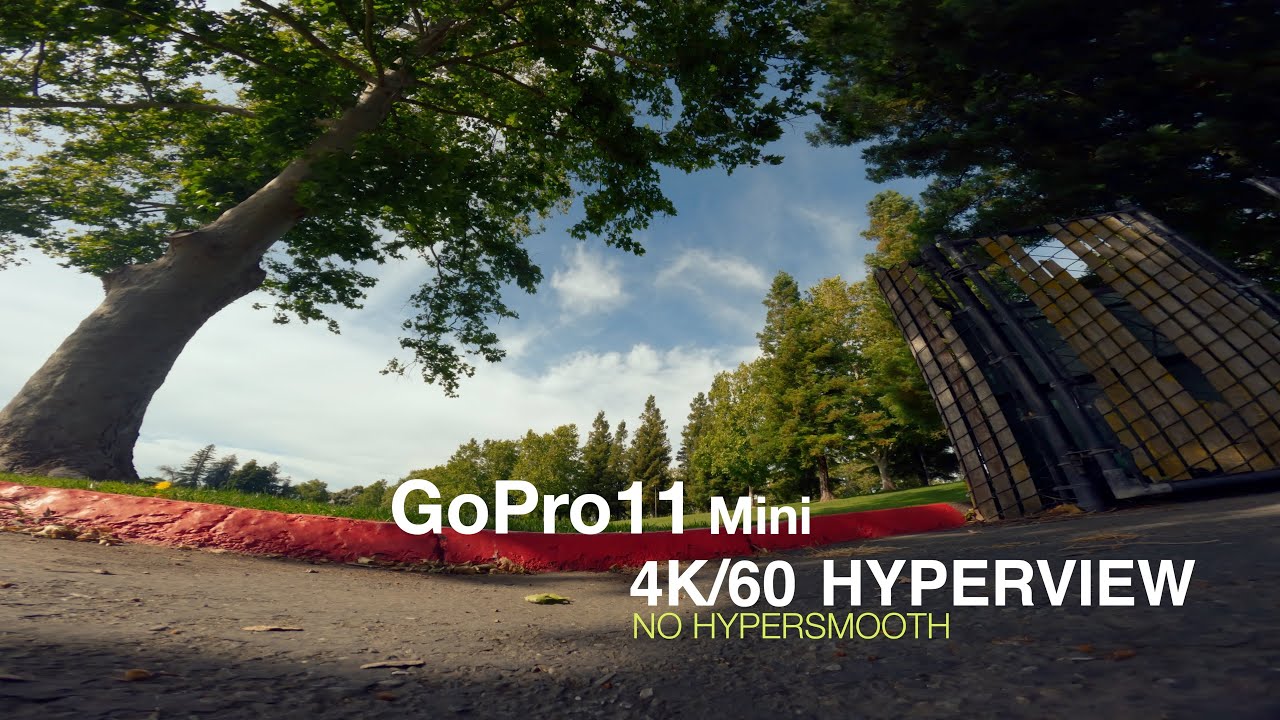 Gopro 11 Mini 4K/60/HyperView no Hypersmooth