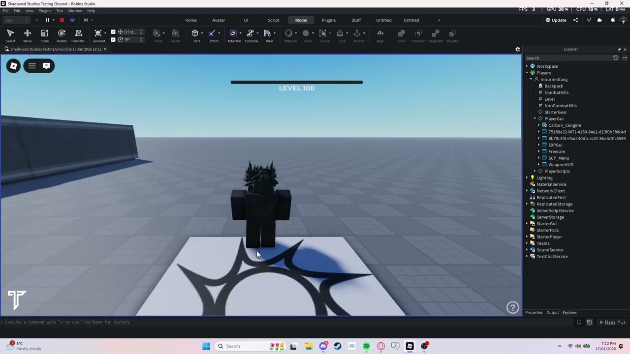 Custom SCP Main Menu | #robloxstudio #roblox