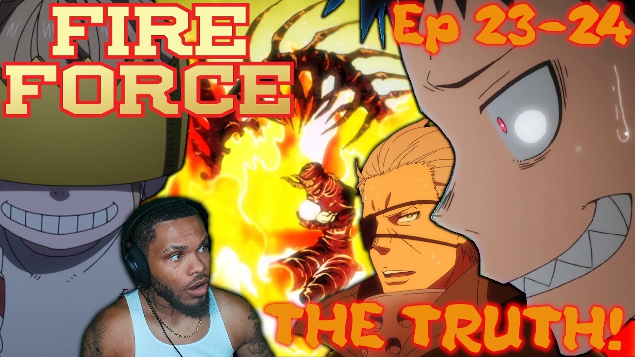 IT WAS HIS MOM THE WHOLE TIME! | Fire Force Ep 23-24 Reaction