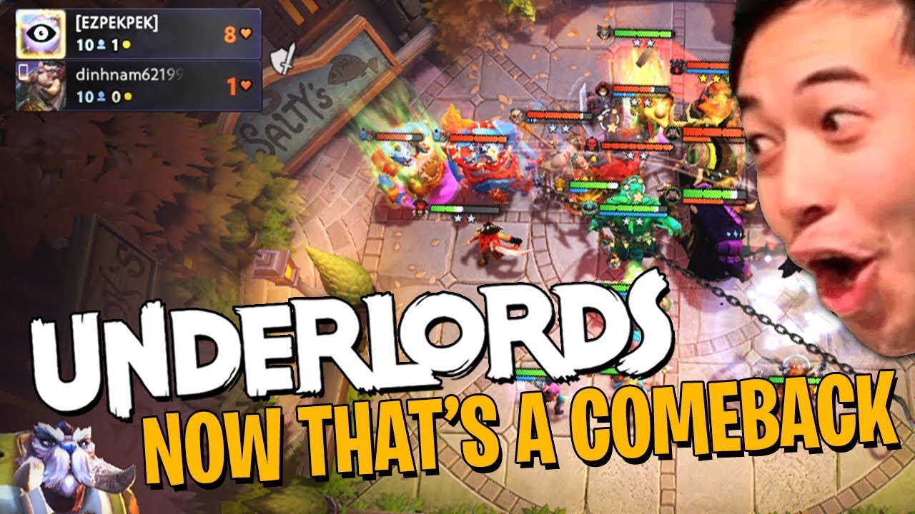 Now That's A Comeback - DotA Underlords