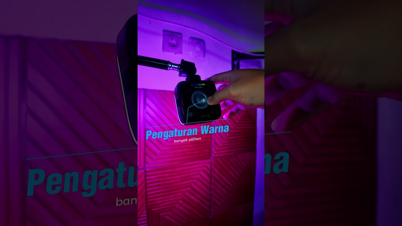 TNW DC07 Lampu mini RGB buat konten makin aesthetic dan terang maksimal