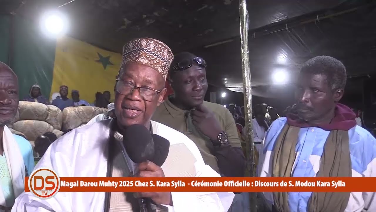 Magal Darou Muhty 2025 Chez S  Kara Sylla    Cérémonie Officielle  Discours de S  Modou Kara Sylla