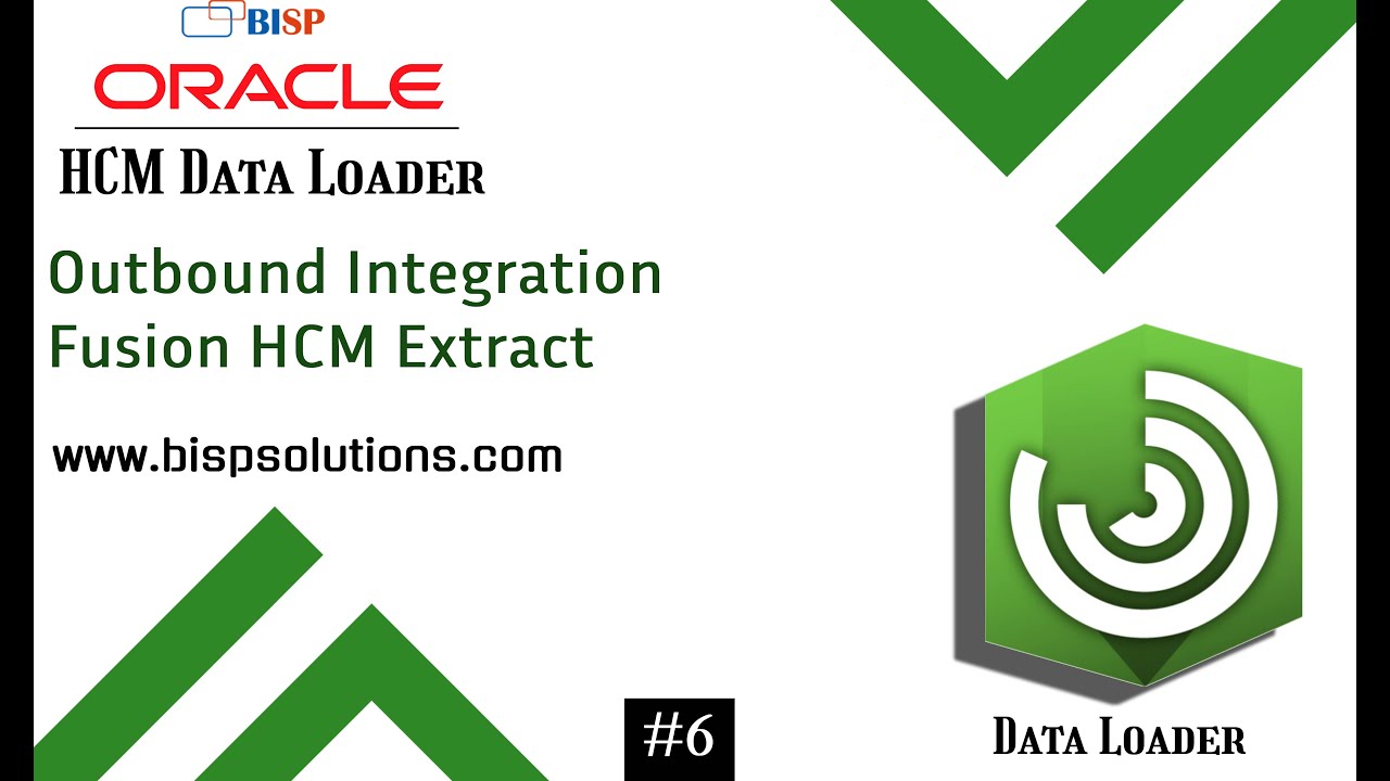 Outbound Integration Fusion HCM Extract | Oracle HCM Outbound Integration Example | Fusion HCM BISP