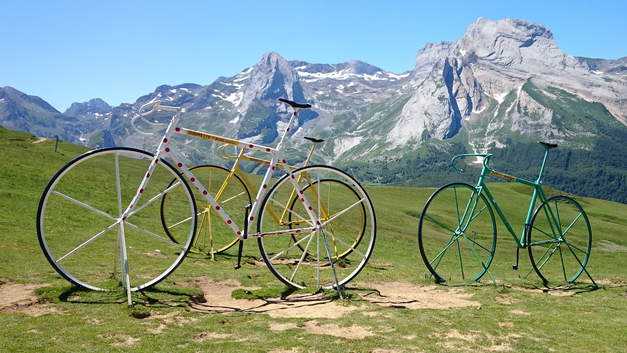 Col d'Aubisque - the western approach from Beost (France) - Indoor Cycling Training