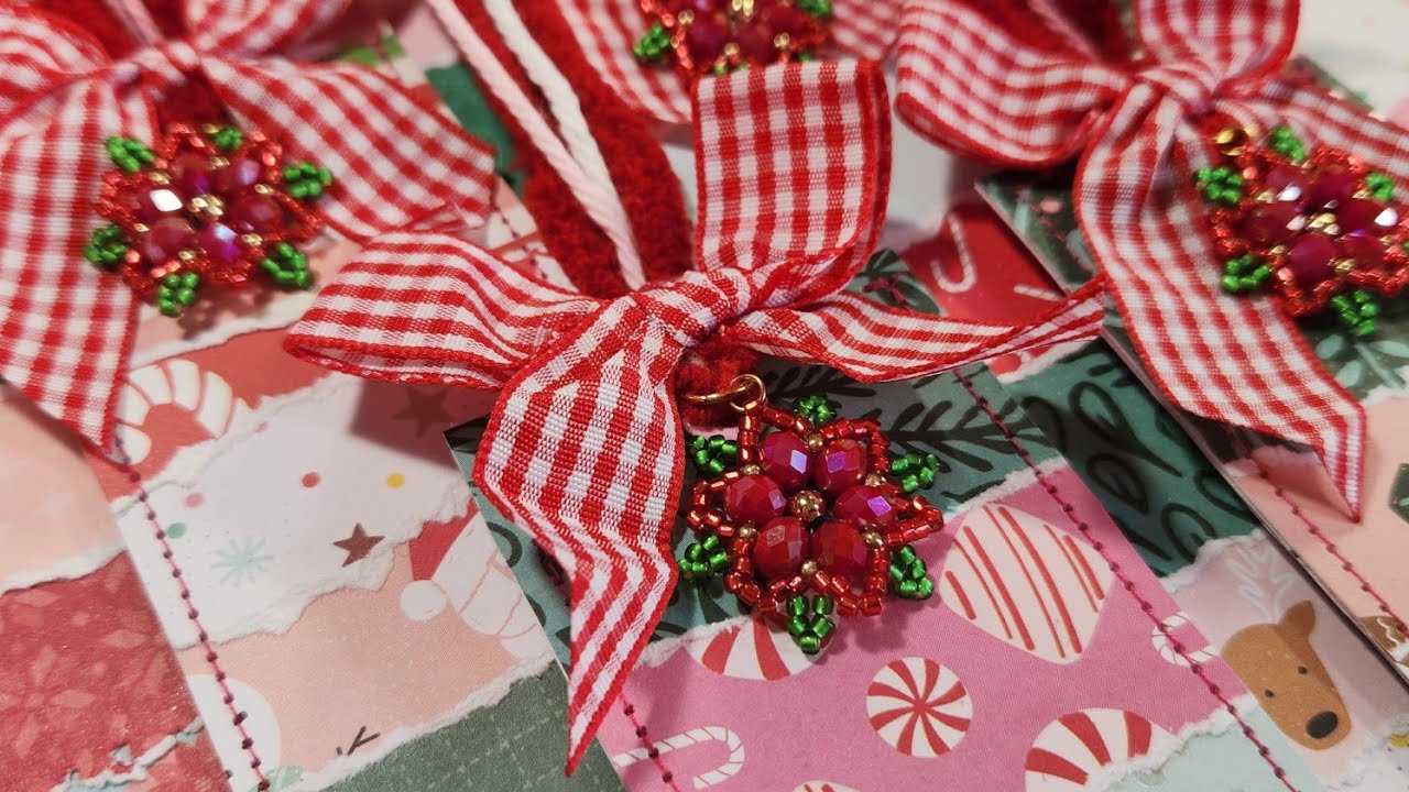 Project Share: Christmas Bookmarks Using Scraps