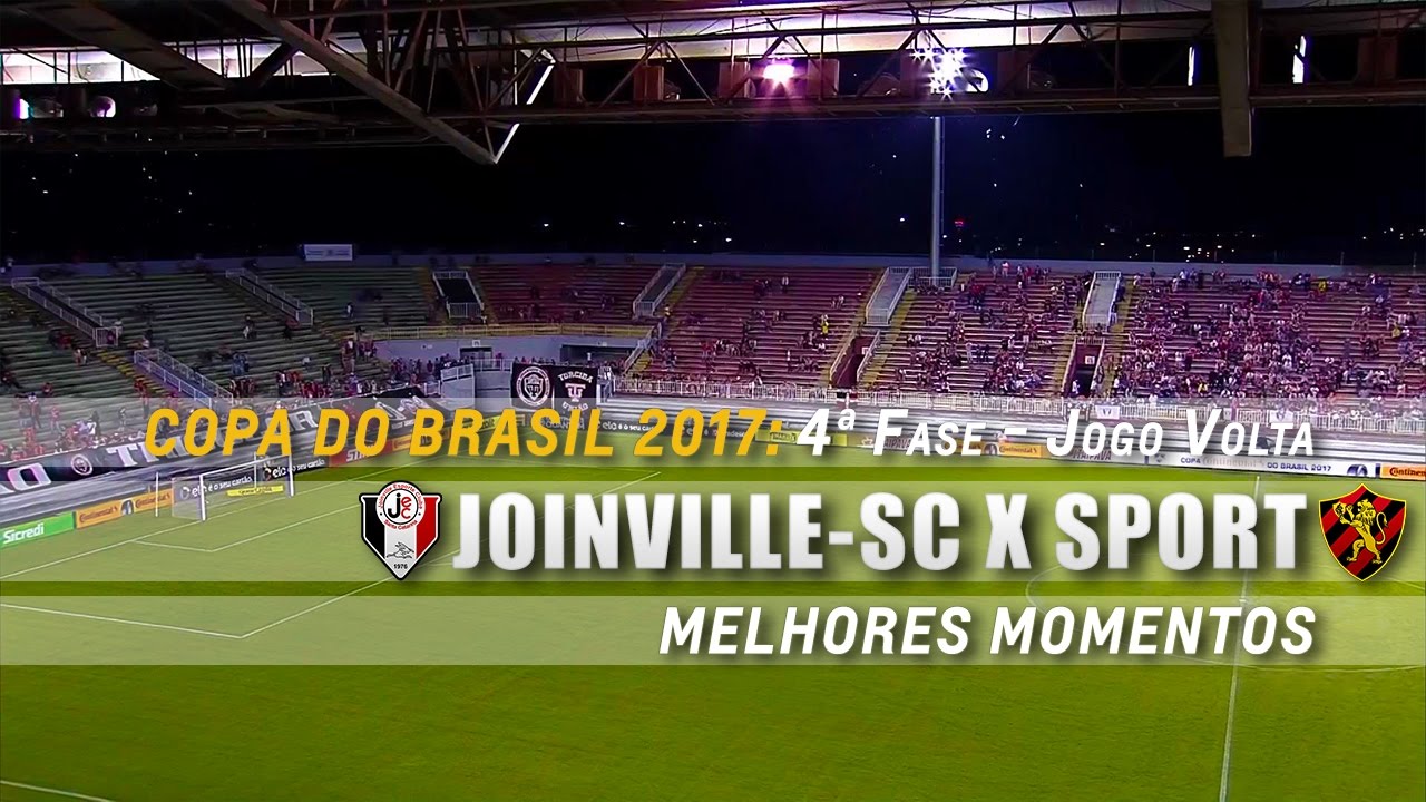 Melhores Momentos de Joinville 2 x 1 Sport pela Copa do Brasil 2017