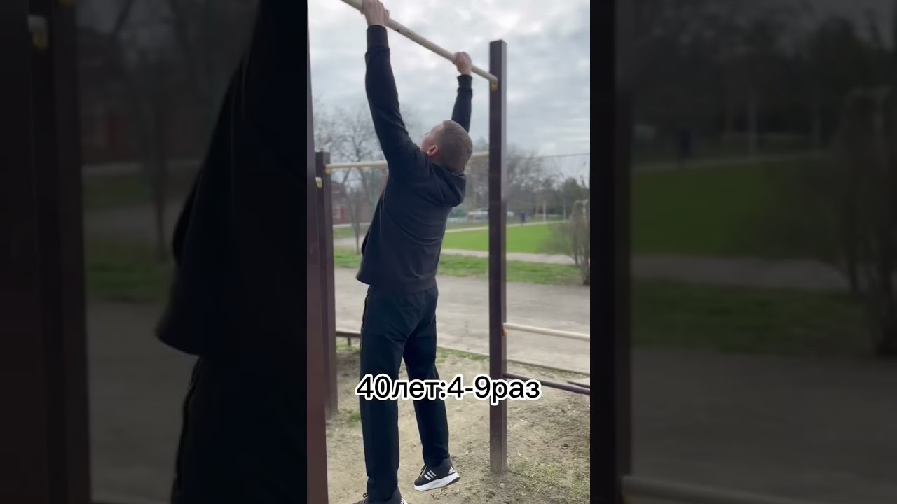 Норма подтягиваний для мужчин в разном возрасте!