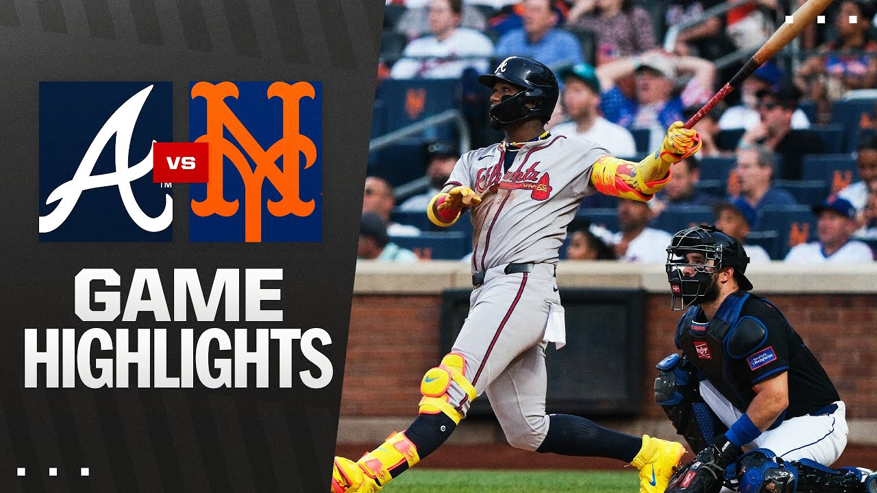 Braves vs. Mets Game Highlights (6/23/25) | MLB Highlights