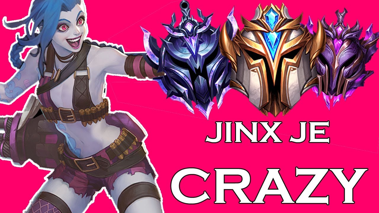 JINX JE CRAZY League of Legends Funny Moments CZ/SK #3