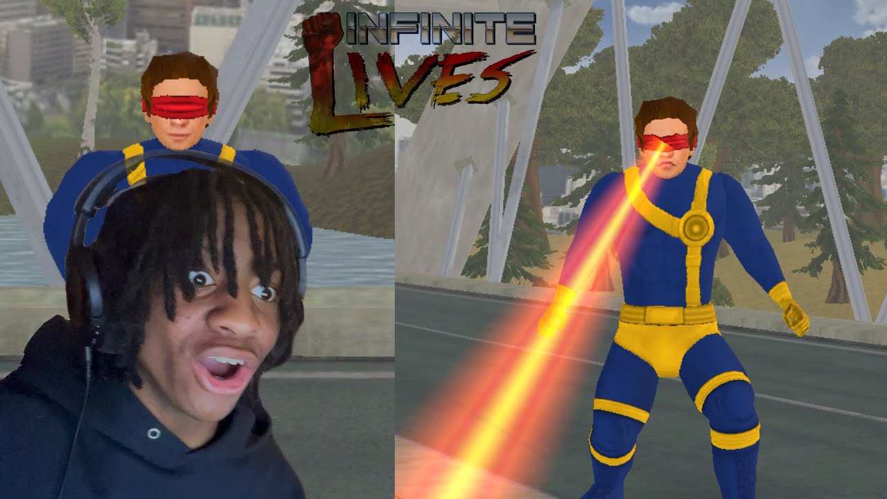 I played As Cyclops In This superhero Game And let Go Complete FURY(infinite lives)