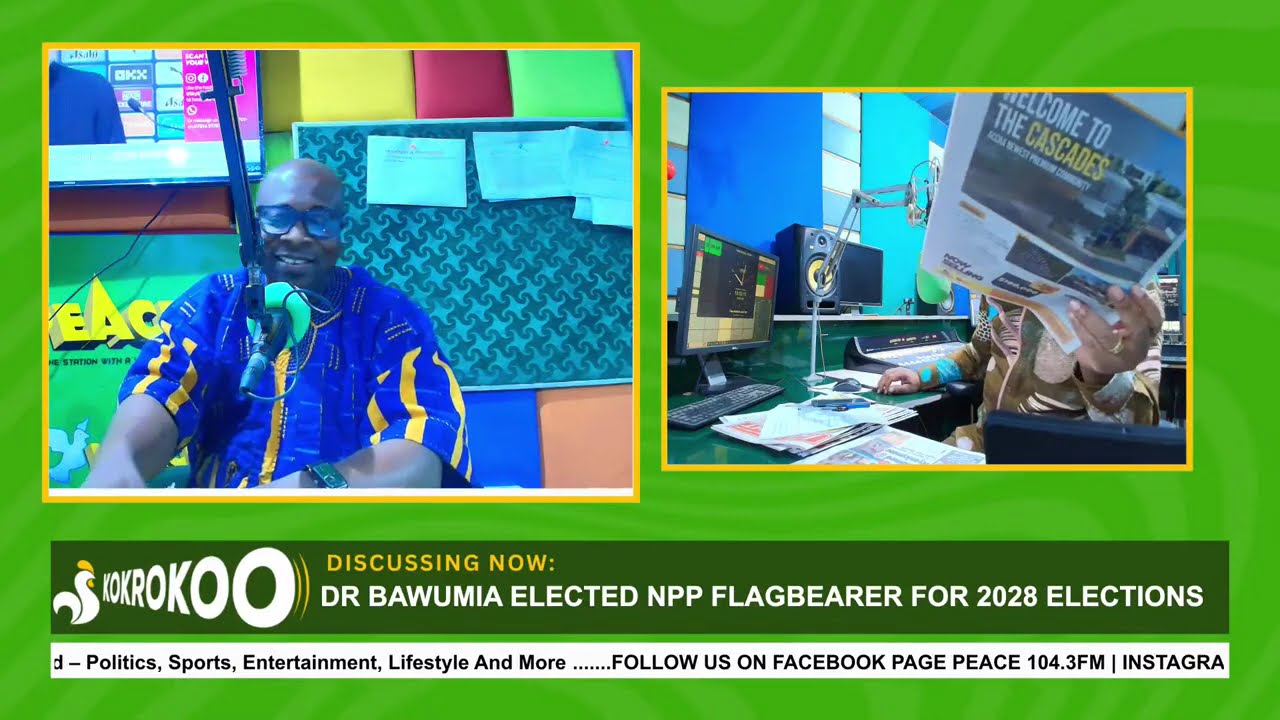 Kokrokoo Discussion Segment On Peace 104.3 FM (05/02/2026)
