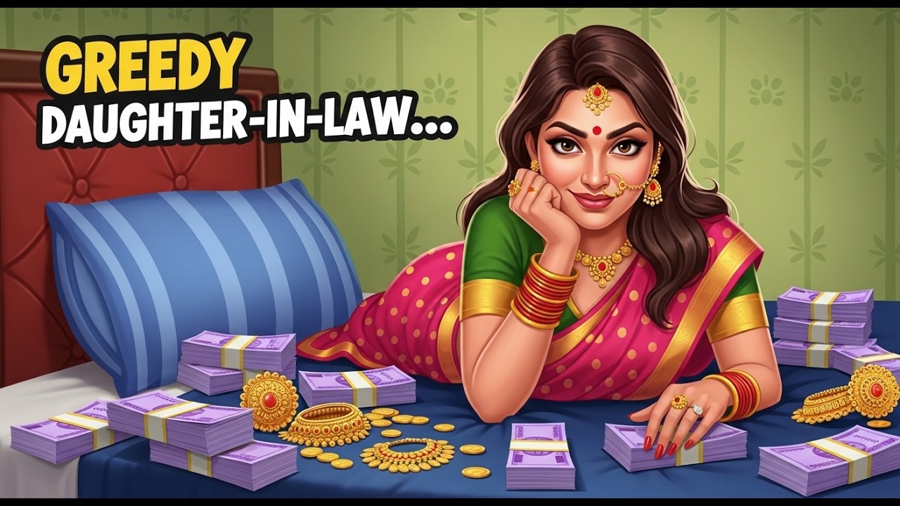Greedy Daughter-In-Law | Moral Stories in English | A heart Touching Story | Learn English | Stories