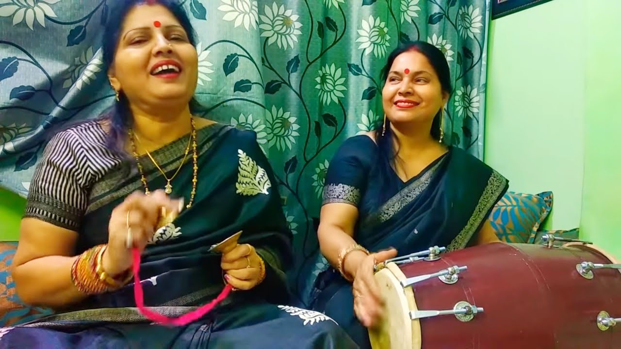 हंसी मज़ाक लोकगीत - करेले की चटनी बनाई, बलम जी को मीठी लगी।। स्वरचित #Lokgeet  #Singer #Dholak