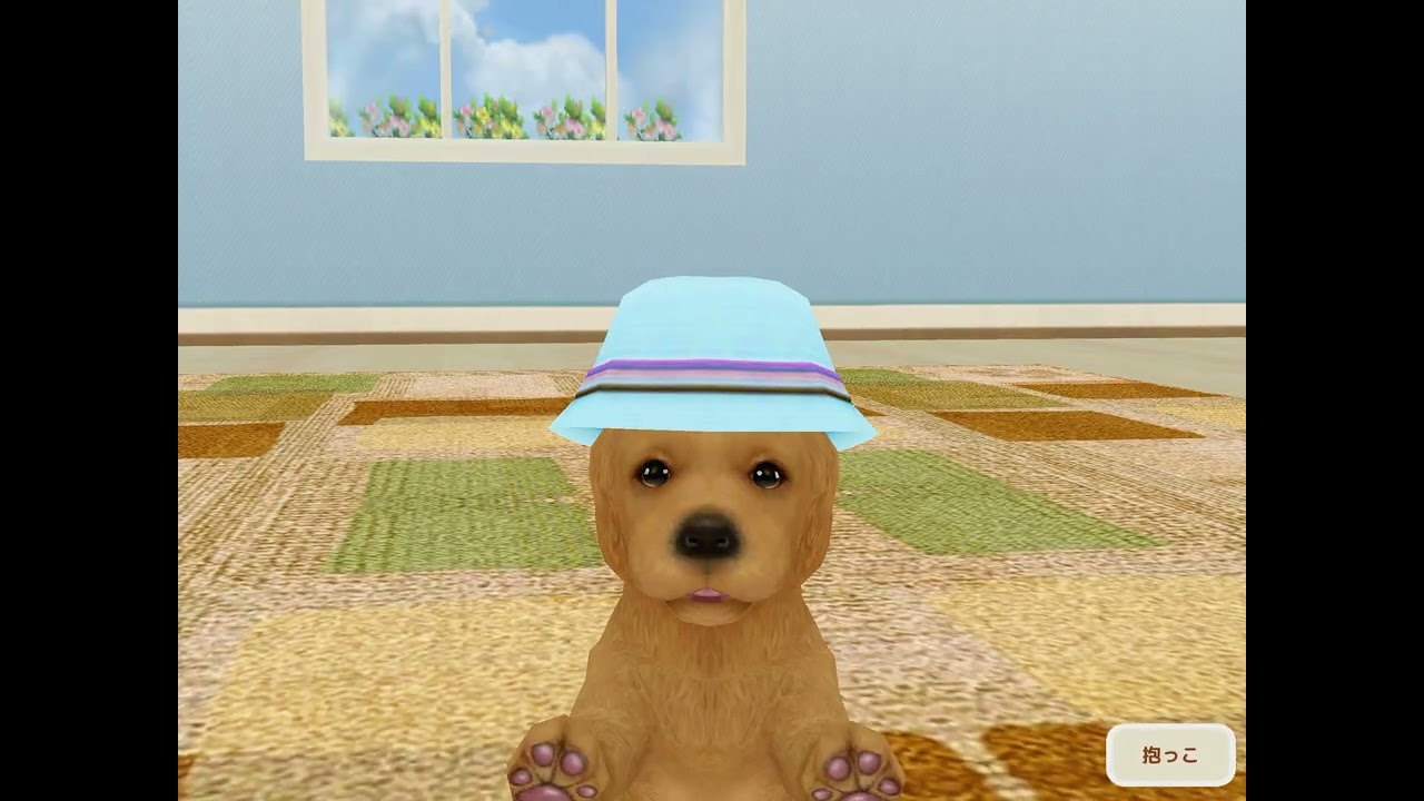 手のひらわんこ