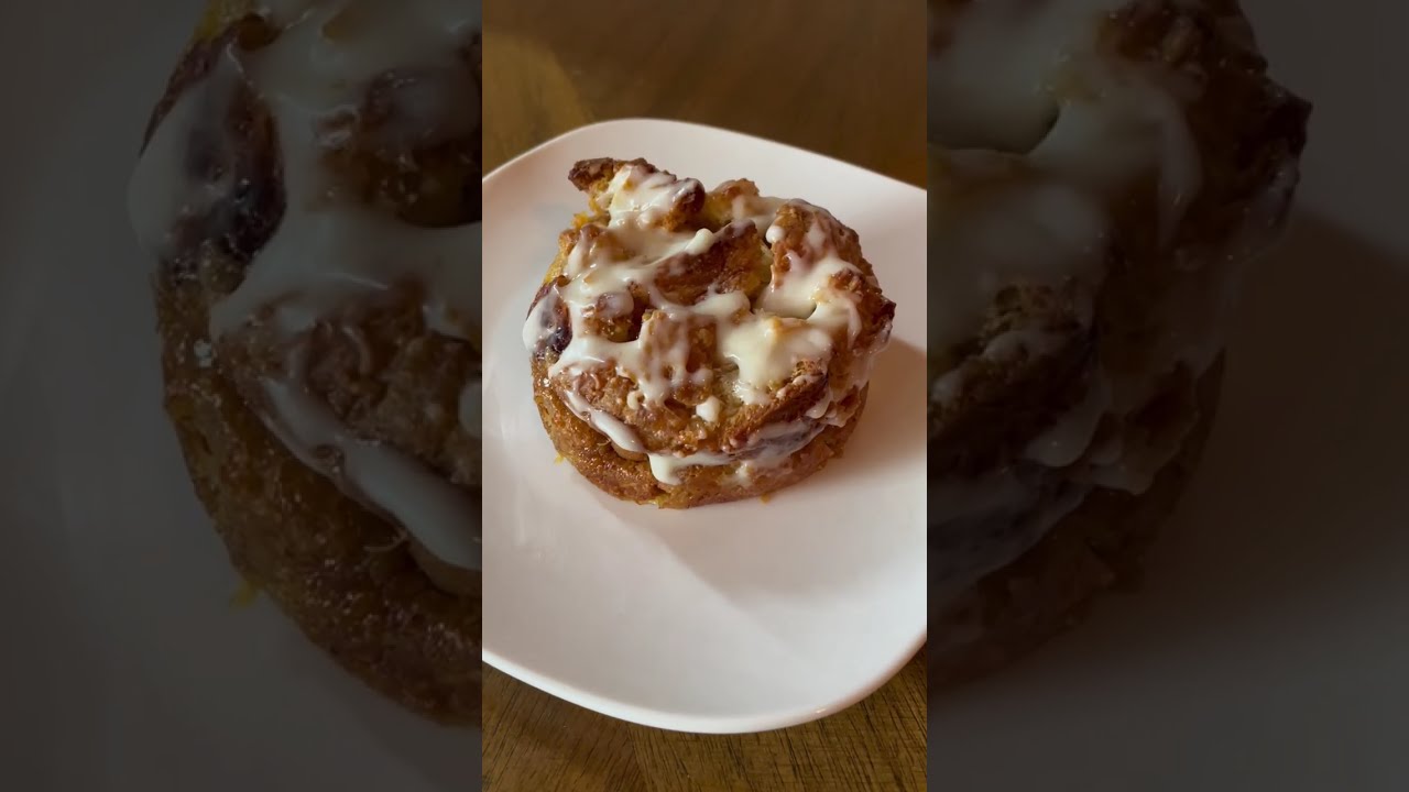 Single Serve Croissant Bread Pudding