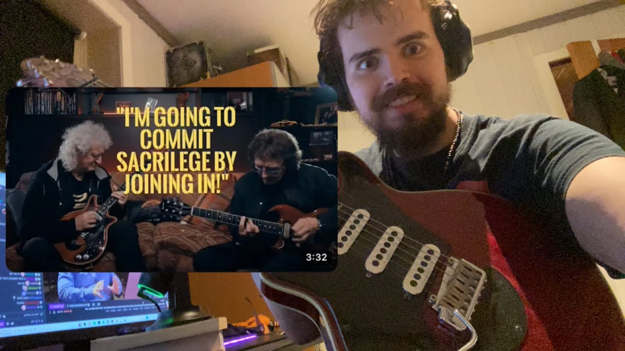 Guitarist React to Brian May and Tony Iommi play Black Sabbath's Paranoid