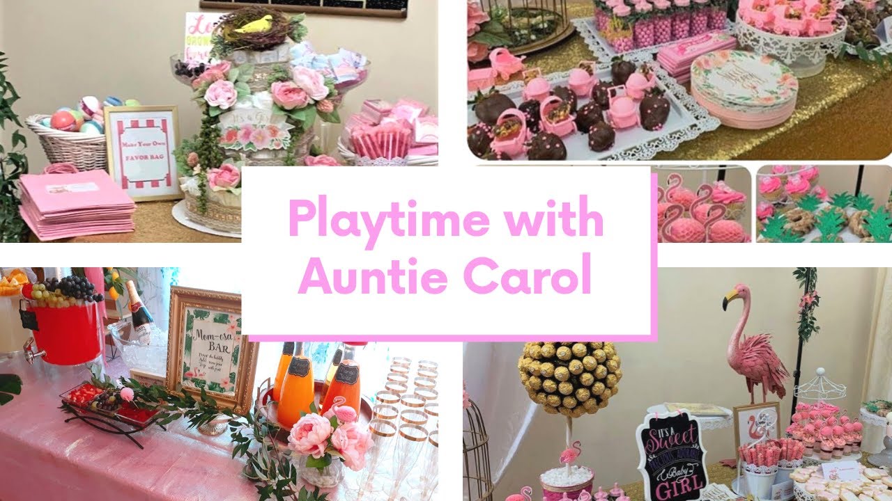 Fabulous Tropical | Flamingo | Girl Baby Shower
