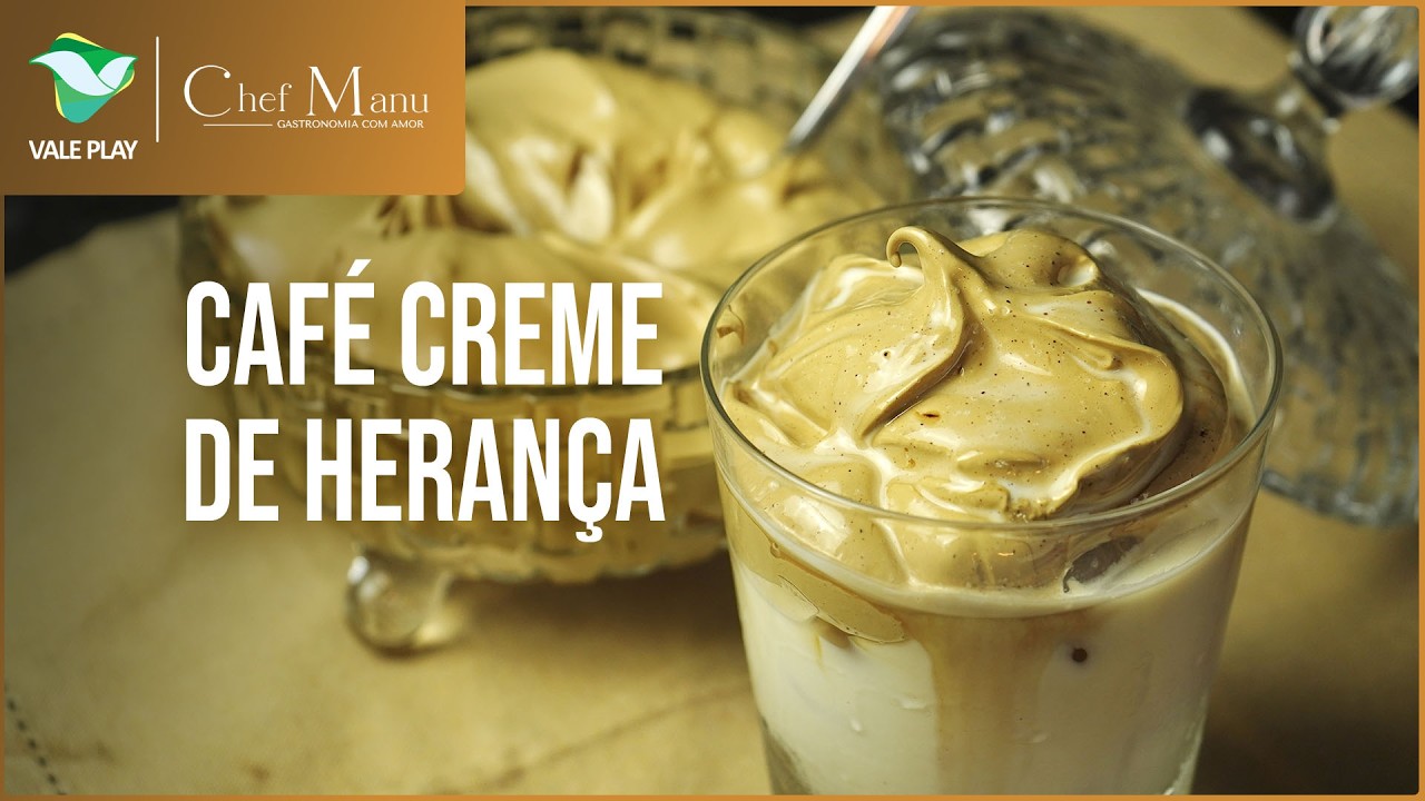 Receita da Semana: Creme de Café #chefmanunatv