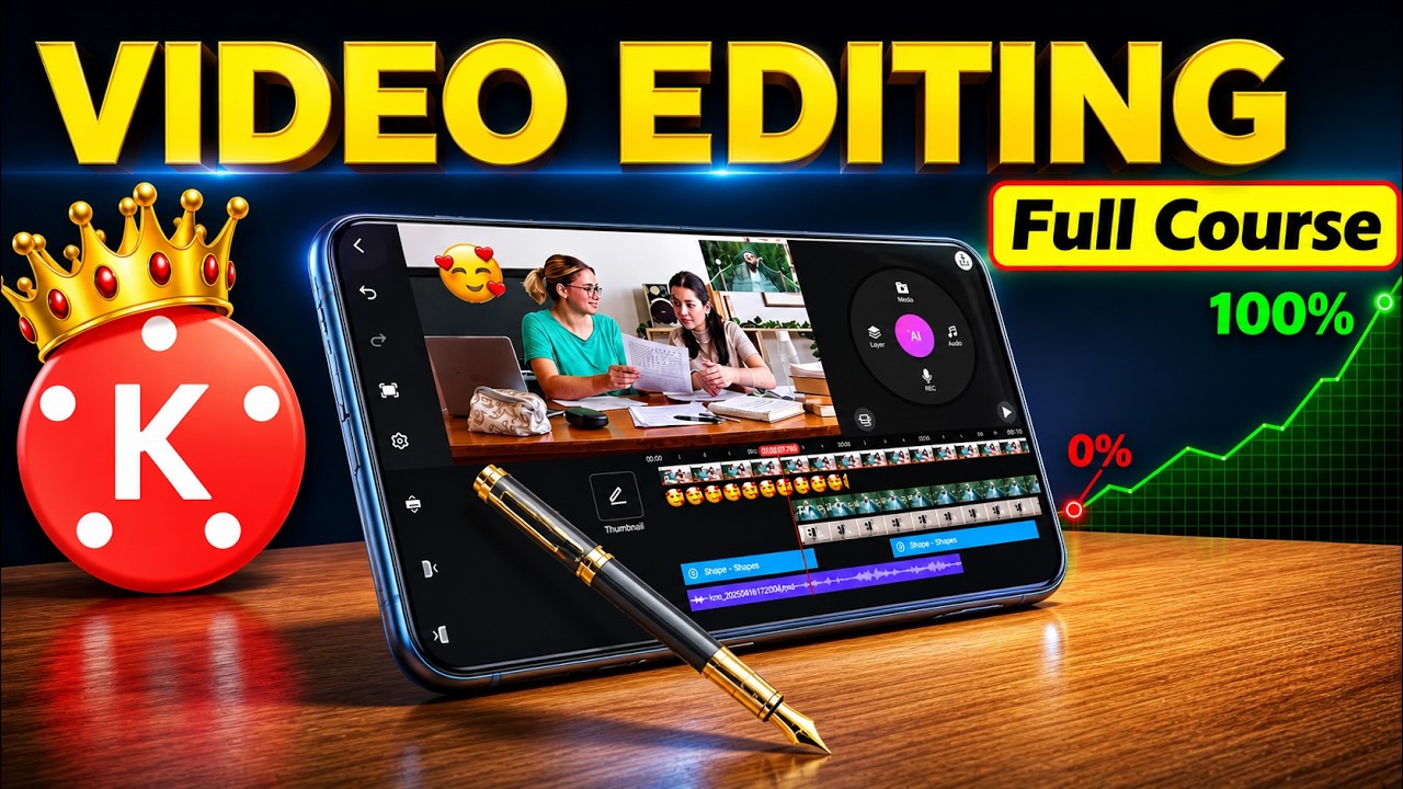 full video editing course/how to edit video in kinemaster/kinemaster video editing complete course