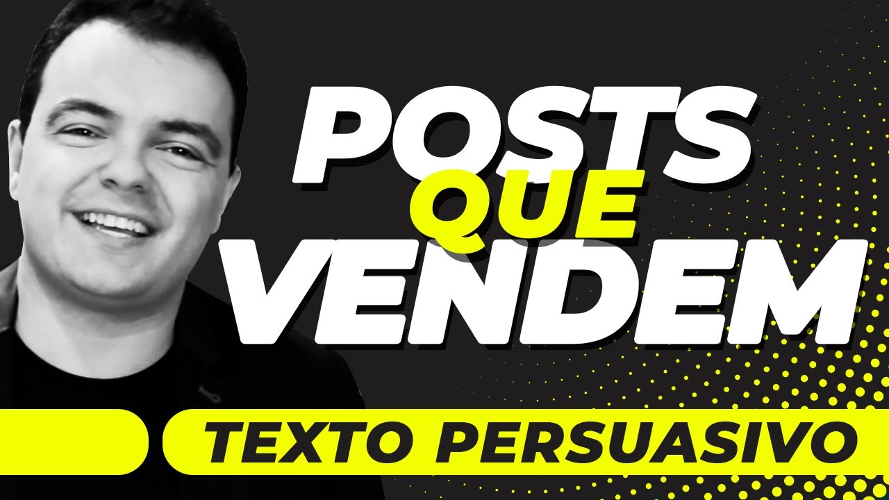 COMO FAZER POSTS QUE VENDEM | Técnica Rápida | Escrita Persuasiva | Copywriting