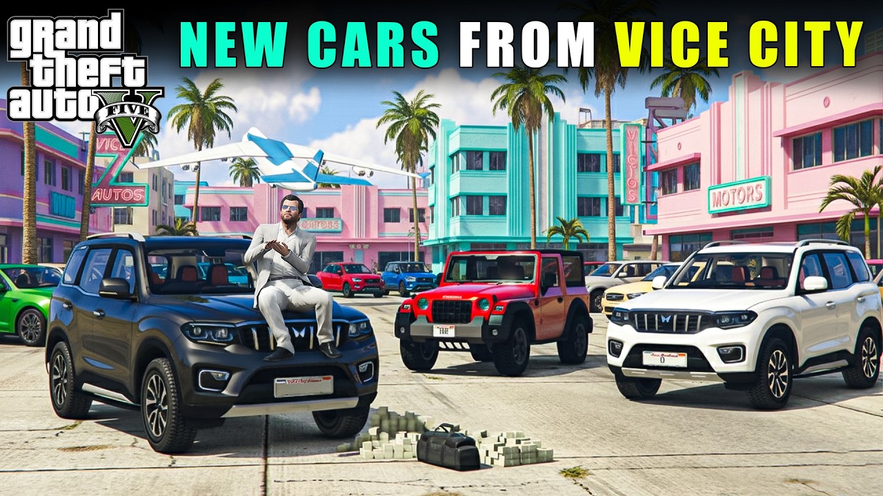 IMPORTING RARE VICE CITY CARS INTO LOS SANTOS! | GTA V GAMEPLAY