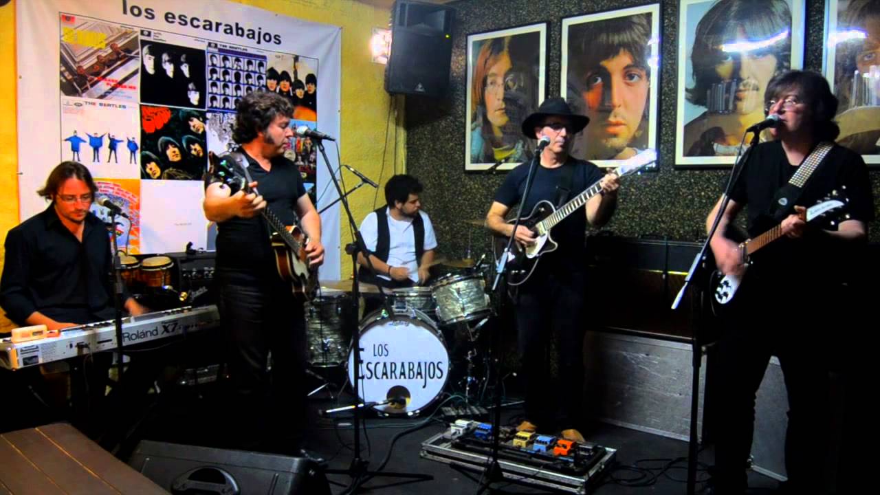 Los Escarabajos: It Won't Be Long (live rehearsal) [WTB]