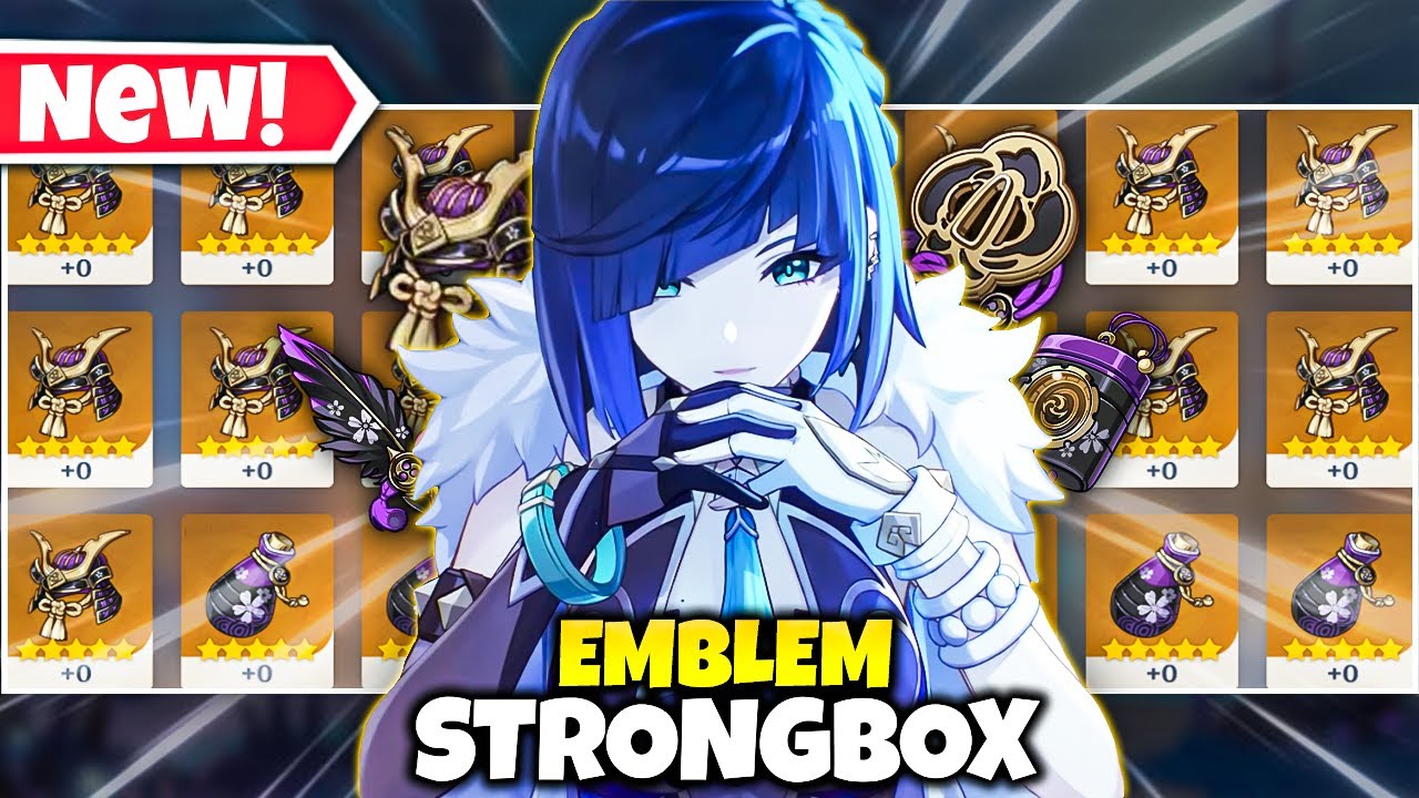 You Can STRONGBOX EMBLEM Now?!!? 600+ Artifacts to BUILD Yelan