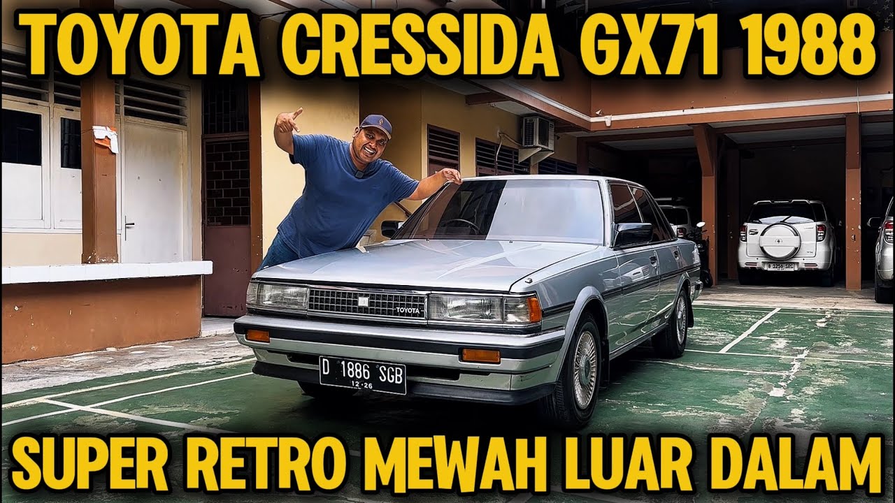 Toyota Cressida GX71 1988‼️Mewah Luar Dalem Bos‼️Mobil Super Retro Ini Cikal Bakal Toyota Crown‼️