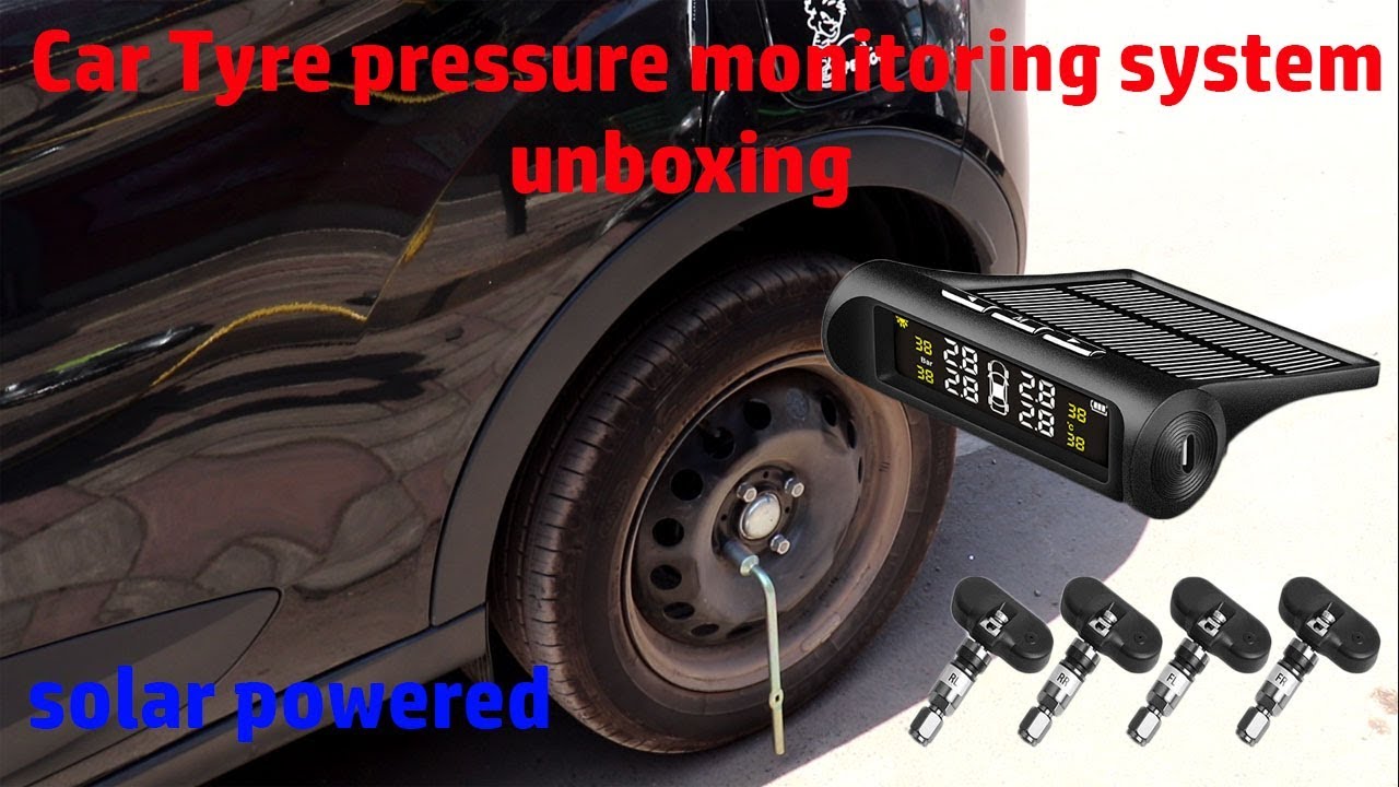 Hindi || Car Tyre pressure monitoring system unboxing