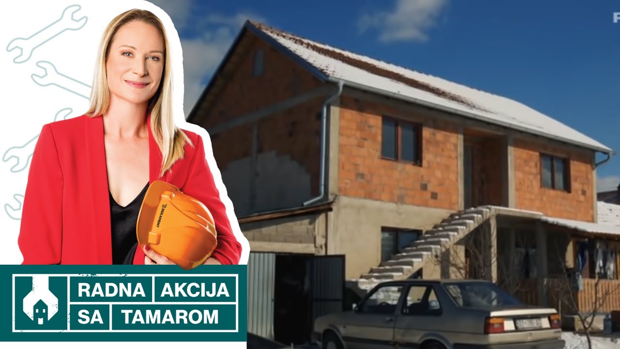 Radna akcija sa Tamarom - Kod porodice Stanković u Gračanici | PRVA