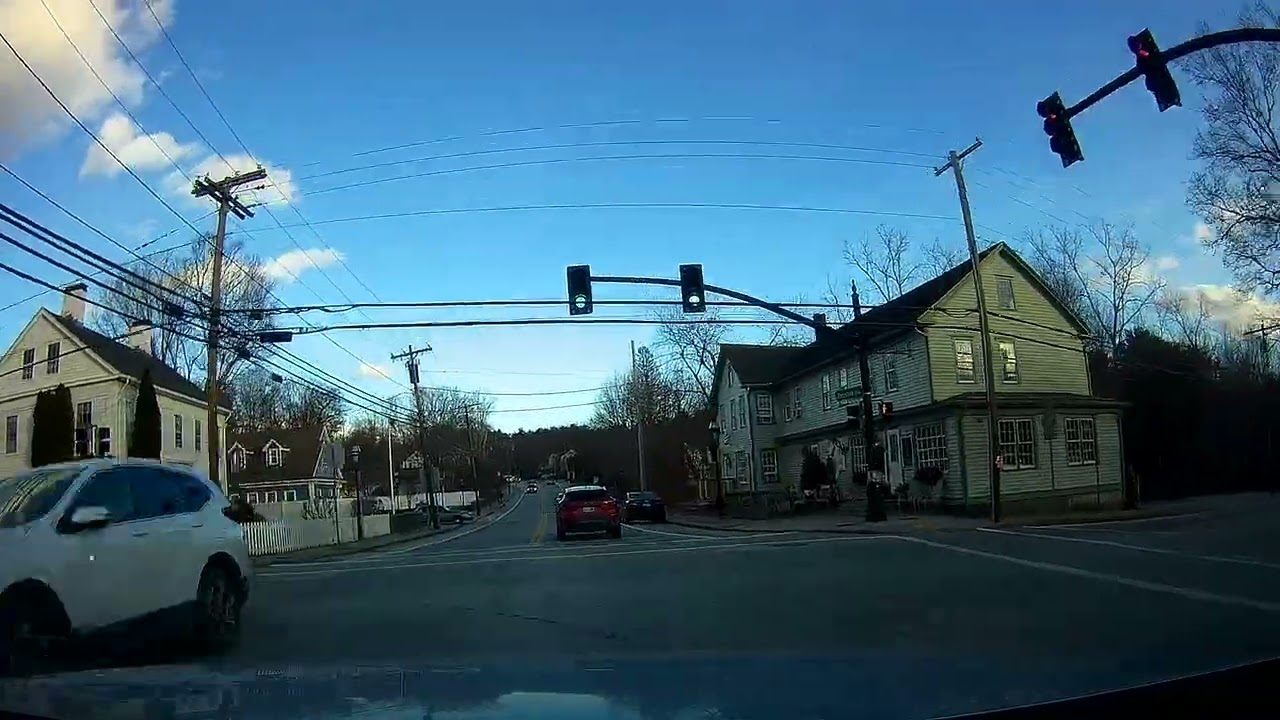Driving from Scituate to North Providence, Rhode Island