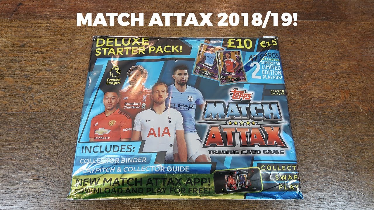 MATCH ATTAX 2018/19! Deluxe Starter Pack