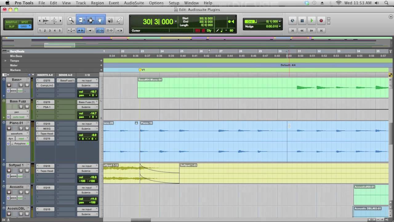 Pro Tools: Using AudioSuite Plugins - TheRecordingRevolution.com