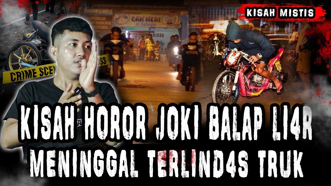 NGERI!!! KISAH BALAP LI4R SATU BENGKEL DI GENTAYANGIN SETELAH ALMARHUM JOKI MENINGG4L!!