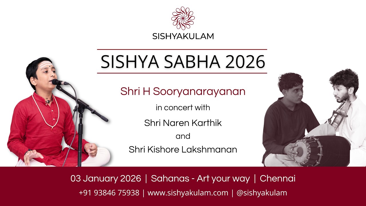 H Sooryanarayanan at Sishya Sabha 2026 | Sishyakulam