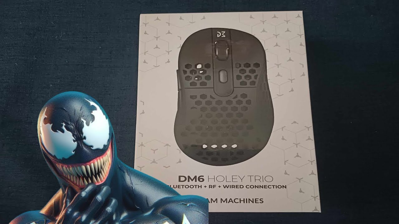 Unboxing myszki Gamingowej DM6 Holey Trio !!!
