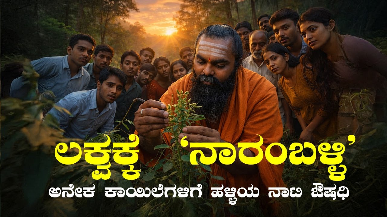 ನರಗಳ ದೌರ್ಬಲ್ಯಕ್ಕೆ ಇಲ್ಲಿದೆ ರಾಮಬಾಣ ನಾರಂಬಳ್ಳಿ!  | Naramalli Plant Benefits