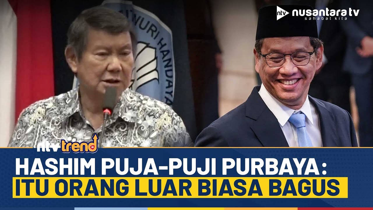 [FULL] Momen Hashim Puja-puji Kinerja Menkeu Purbaya, Yakin Bisa Benahi Penerimaan Pajak & Cukai RI