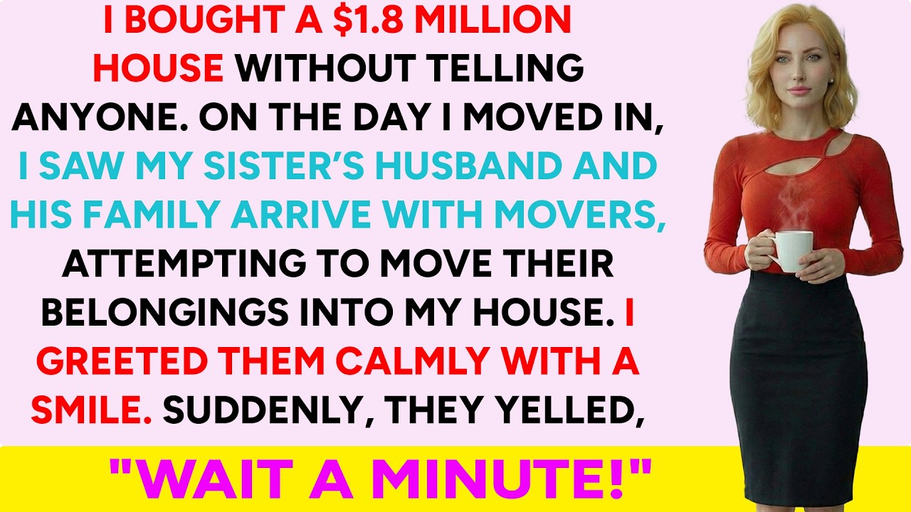 I Bought a House — On Moving Day, My Sister’s Husband Showed Up With Movers and a Plan...