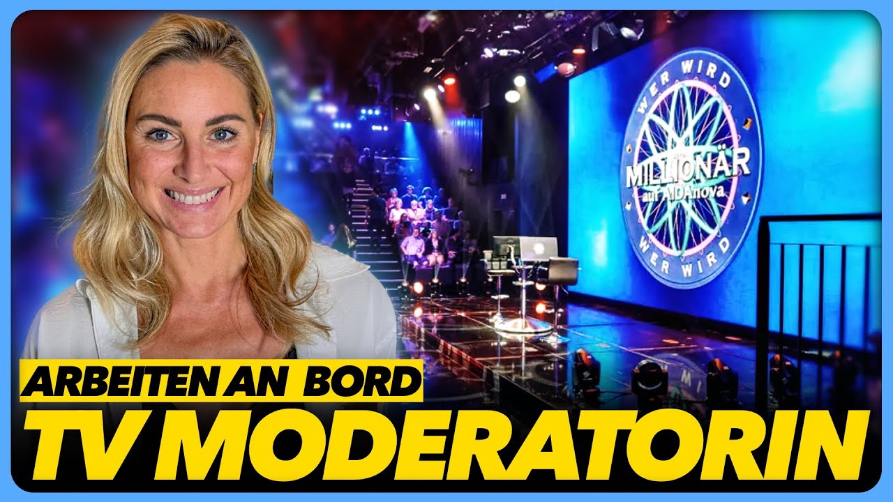 TV MODERATORIN bei AIDA: Immer im Rampenlicht? So ist es im TV Studio wirklich!