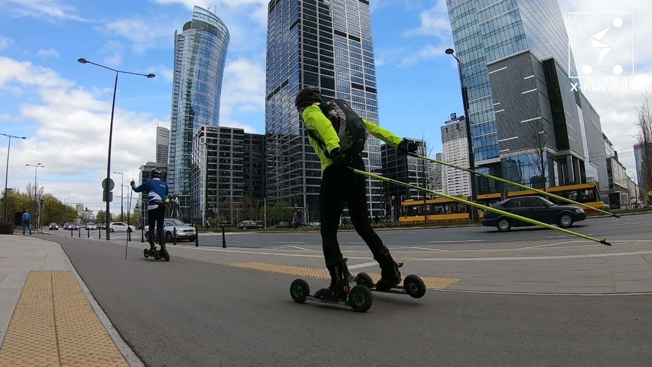 I Warszawski Rajd Wiosenny - po mieście na rolkach terenowych