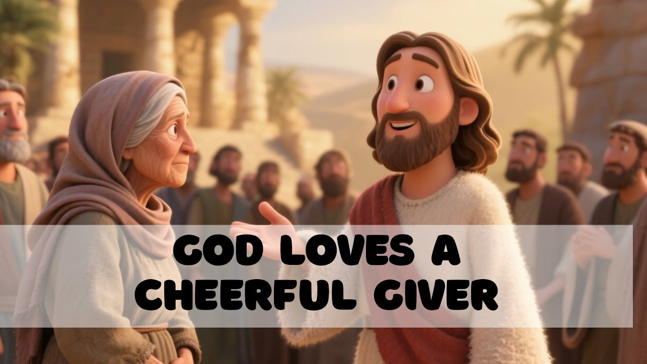 The Generous Widow&rsquo;s Two Coins | Bible Story for Kids | Good News Kids Corner