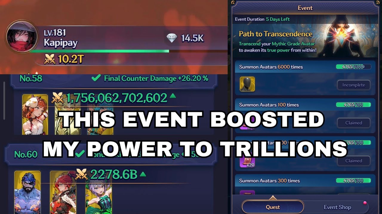 Legends of Avatar Power Guide (Part 2) – Avatar Summon for Faster Power w/ Path to Transcendence