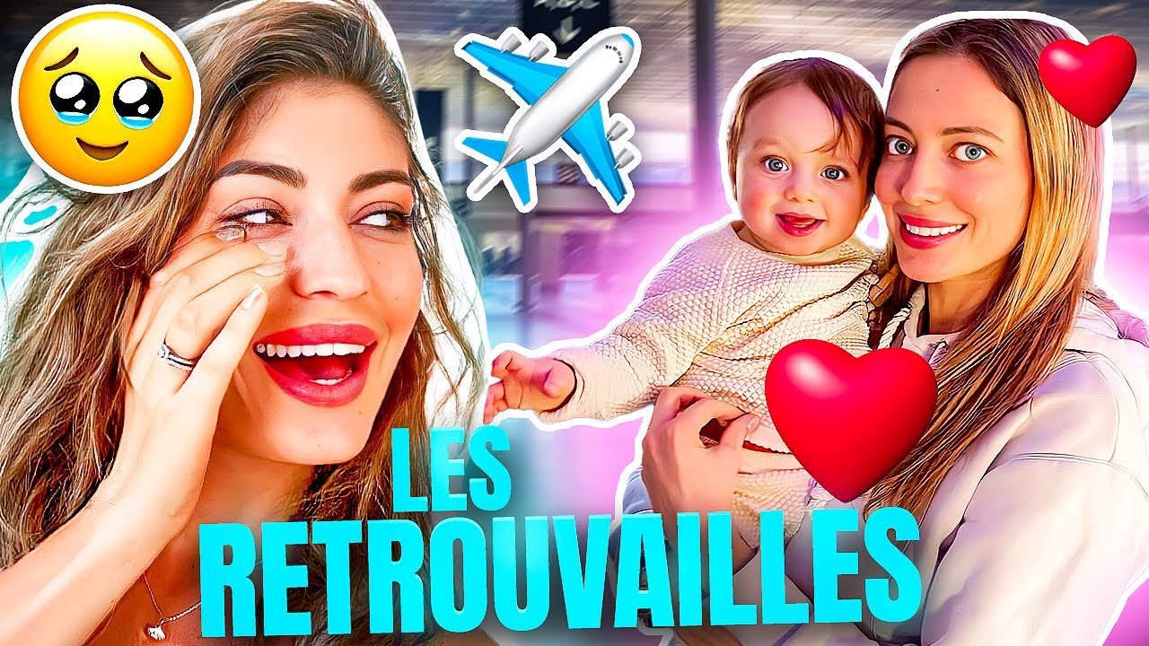 ENFIN !! NOS RETROUVAILLES AVEC MA SOEUR ET BABY CHIARA ( trop heureuse)