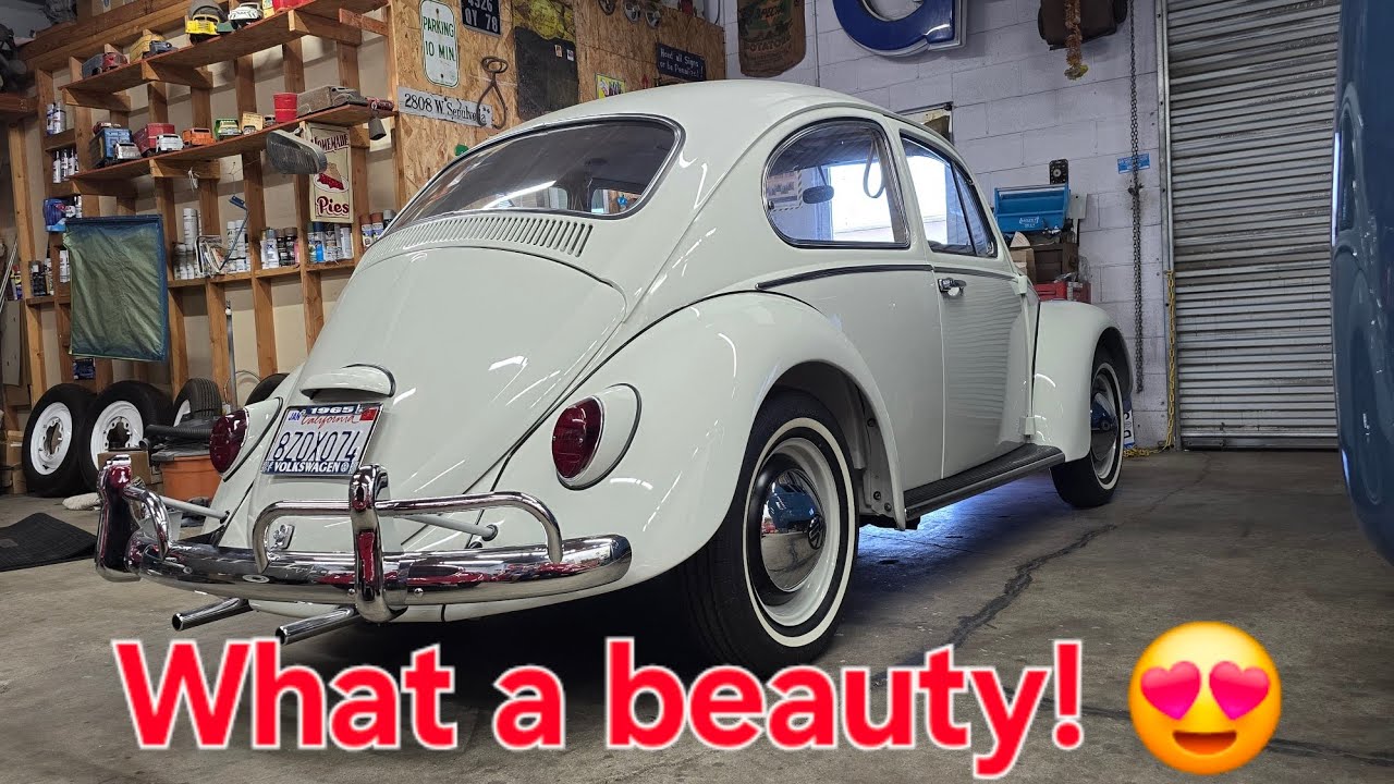 A Day in the Life of Vintage Classic Specialist, Episode 431, alignment, brakes & carb on the 65 bug