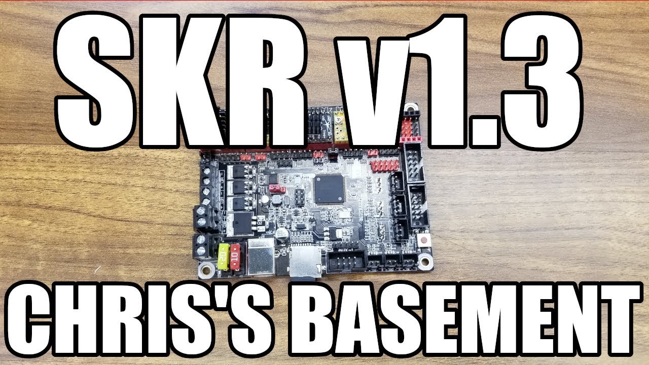 SKR v1.3 Mainboard Install - TMC2208 - Chris's Basement
