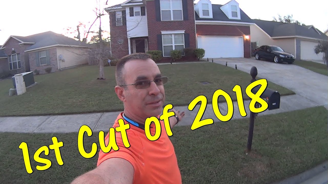 2018 Lawn Care Season Begins - Grass Cutting Video
